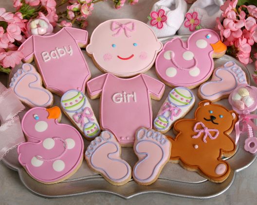 It's a Girl Cookie Assortment - Item No: 104