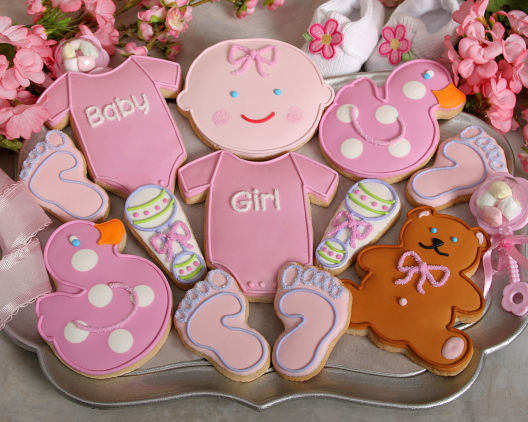 It's a Girl Cookie Assortment - Item No: 104