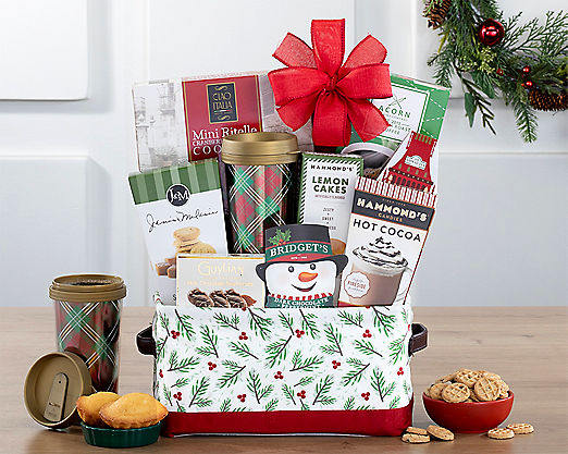 Coffee and Cocoa Holiday Collection Gift Basket - Item No: 309