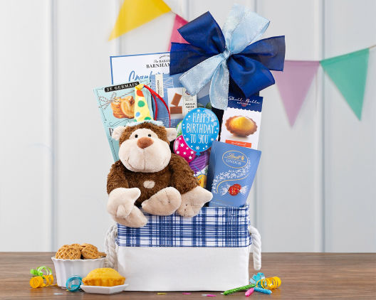 Bear Hugs - Happy BirthdayGift Basket - Item No: 989H