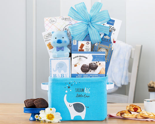 Oh Baby - BlueGift Basket - Item No: 997