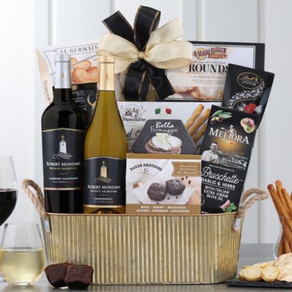 Buy announcements gifts selection - Mondavi Cellar Selection Wine Baskets Wines Gift Basket Gifts
