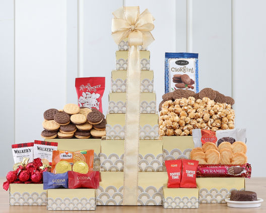 Suggestion - Chocolate, Popcorn and Sweets Tower 