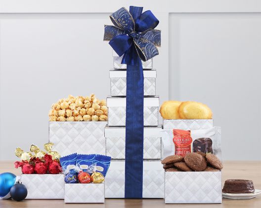 Item 023 - Lindt, Truffettes and More Gift Tower FREE SHIPPING 25% Save Original Price is $ 69.95