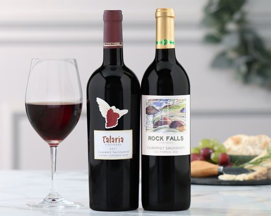 Item 042 - Talaria and Rock Falls Cabernet 21% Save Original Price is $ 69.95