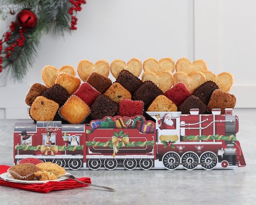 Item 047 - Cookies, Cake and Brownie Christmas Train FREE SHIPPING 25% Save Original Price is $ 79.95