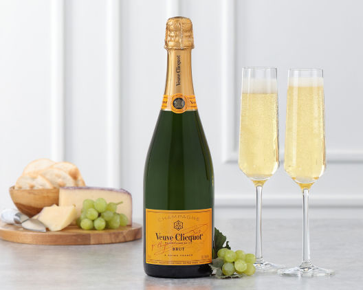 Add wine - Veuve Cliquot Brut Champagne - 1 Bottle 