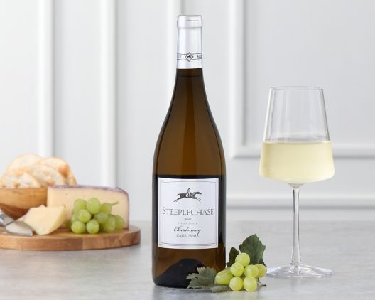 Item 057 - Steeplechase Chardonnay - 1 Bottle FREE SHIPPING 17% Save Original Price is $ 39.95