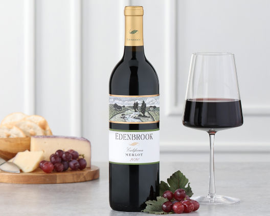 Add wine - Edenbrook Vineyards Merlot - 1 Bottle 