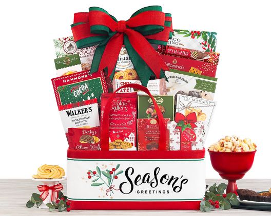 Item 1000 - Winter Sweets Gift Basket FREE SHIPPING