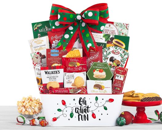 Item 1002 - Oh What Fun Gift Basket FREE SHIPPING
