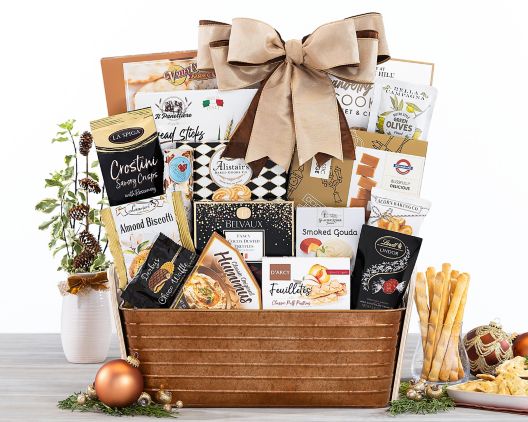 Item 1006 - Gourmet Selection Gift Basket FREE SHIPPING 18% Save Original Price is $ 165