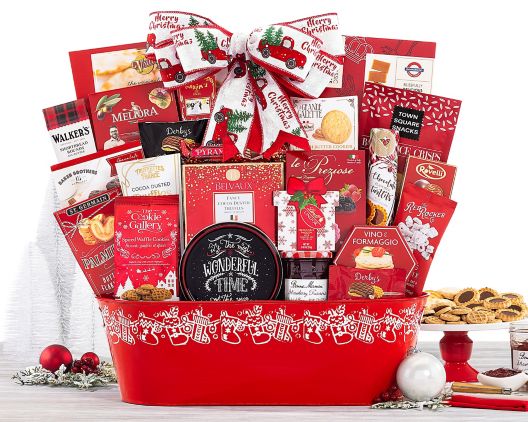 Item 1008 - Home for the Holidays Gift Basket FREE SHIPPING 52% Save Original Price is $ 165.00