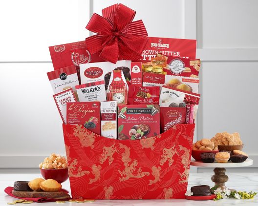 Item 122 - Good Fortune Lunar New Year Gift Basket FREE SHIPPING