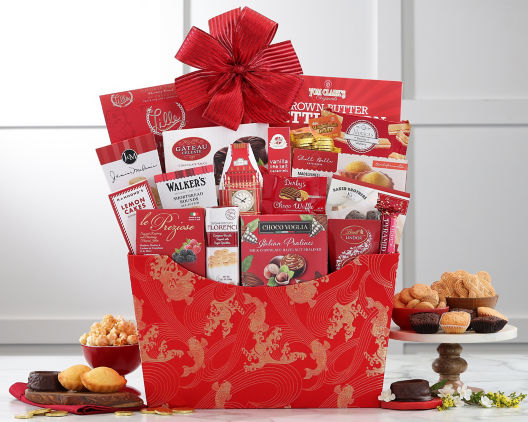 Suggestion - Good Fortune Lunar New Year Gift Basket 