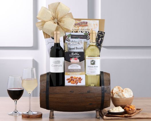 Item 136 - California Zinfandel & Sauvignon Blac Wine Barrel FREE SHIPPING 40% Save Original Price is $ 165