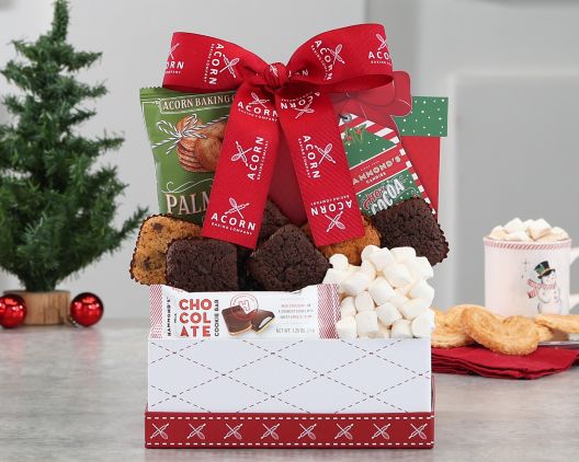 Item 137 - Hot Cocoa and Brownie Gift Box FREE SHIPPING 15% Save Original Price is $ 64.95