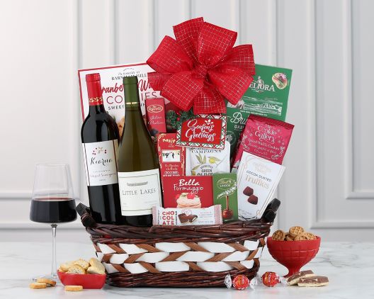 Item 143 - California Red and White Wine Season's Greetings FREE SHIPPING 25% Save Original Price is $ 150