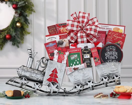 Item 155 - Holiday Express Chocolate and Sweets Train FREE SHIPPING 43% Save Original Price is $ 265