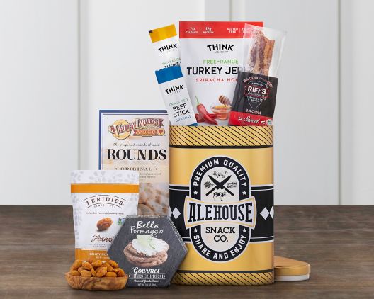 Item 156 - Alehouse Jerky and Snack Tin FREE SHIPPING