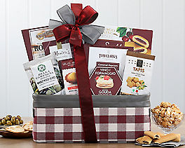 Suggestion - Stay Connected Gourmet Gift Basket  Original Price is $89.95