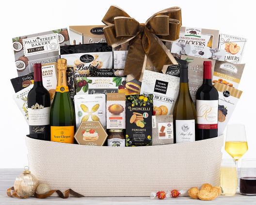 Suggestion - Fine Wine and Champagne Collection Gift Basket  Original Price is $595