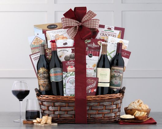 Item 214 - Caymus Family Red Wine Basket FREE SHIPPING 38% Save Original Price is $ 795