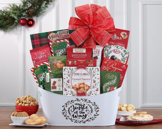 Item 235 - Jingle all the Way Holiday Gift Basket 40% Save Original Price is $ 89.95