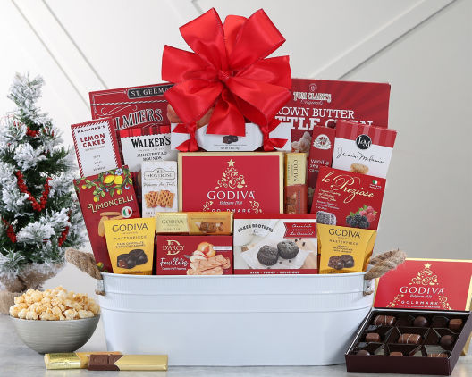 Suggestion - Ultimate Godiva & More Holiday Gift Basket  Original Price is $275