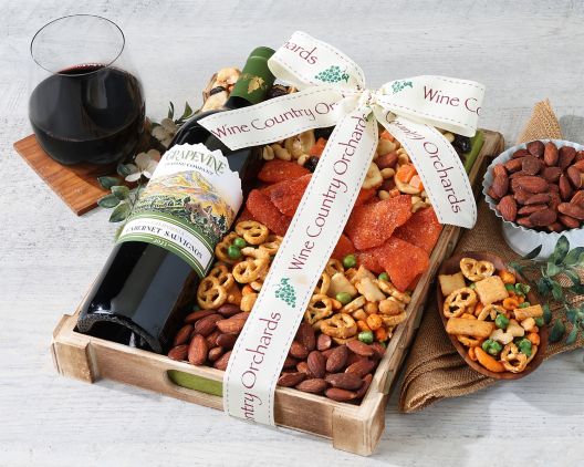 Item 267 - Grapevine Trading Company Cabernet and Mixed Nuts FREE SHIPPING 40% Save Original Price is $ 125