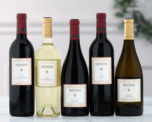 Suggestion - Houdini Napa Valley Red and White Wine Collection  Original Price is $295
