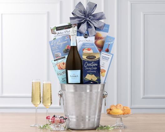 Item 292 - La Marca Prosecco Wine Basket FREE SHIPPING 40% Save Original Price is $ 250