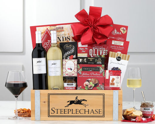 Suggestion - Steeplechase Merlot and Sauvignon Blanc Collection  Original Price is $165