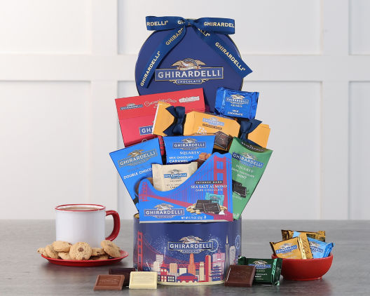 Suggestion - Ghirardelli Chocolate Gift Basket  Original Price is $69.95
