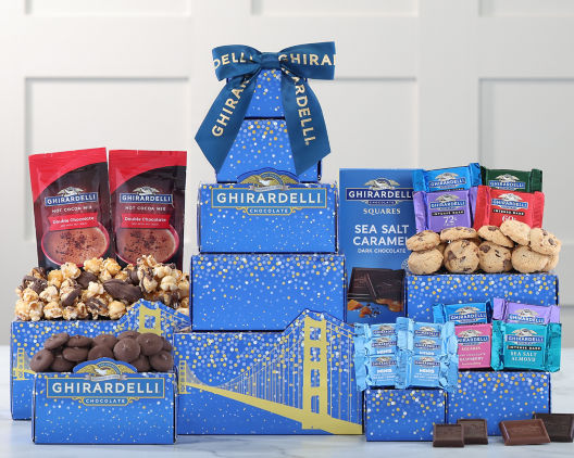 Suggestion - Ghirardelli Dark Chocolate Lovers Gift Tower  Original Price is $99.95