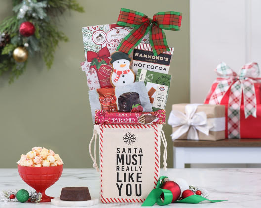 Suggestion - Santa Must Really Like You Gift Basket  Original Price is $44.95