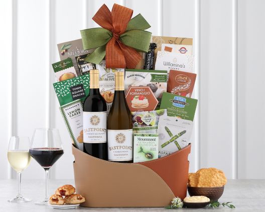 Item 3128 - Eastpoint Cellars California Wine Basket 20% Save Original Price is $ 99.95