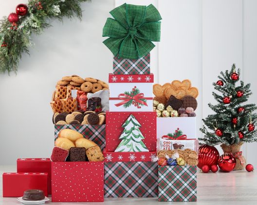 Item 322 - Chocolate and Bakery Christmas Tower FREE SHIPPING 40% Save Original Price is $ 99.95