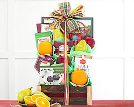 Suggestion - Fresh Fruit and Snacks Gift Basket  Original Price is $99.95