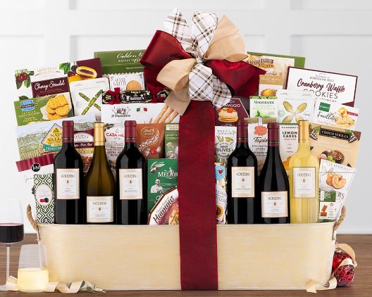 Item 350 - Houdini Napa Valley Exclusive Wine Basket FREE SHIPPING