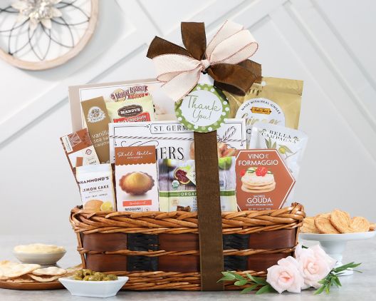 Item 3517 - Thank You Bon Appetit Gift Basket FREE SHIPPING