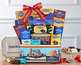 Suggestion - Deluxe Ghirardelli Chocolate Gift Basket  Original Price is $165