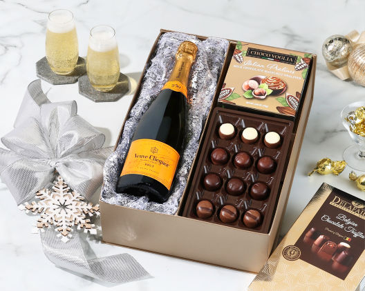 Suggestion - Veuve Clicquot Champagne and Chocolate Gift Box  Original Price is $250