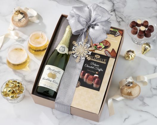 Item 378 - Martinelli's Cider and Chocolate Gift Box FREE SHIPPING 20% Save Original Price is $ 74.95
