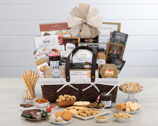 Suggestion - Deluxe Gourmet Delight Gift Basket  Original Price is $150