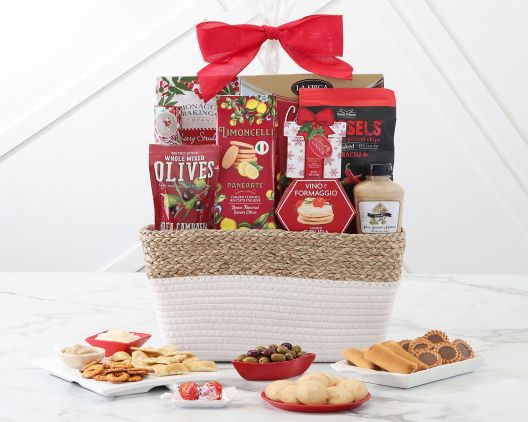 Item 3868 - The Savory Gourmet Delight Gift Basket FREE SHIPPING 40% Save Original Price is $ 99.95