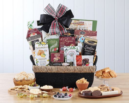 Item 3872 - Sweet and Savory Gourmet Delight Gift Basket FREE SHIPPING 20% Save Original Price is $ 125