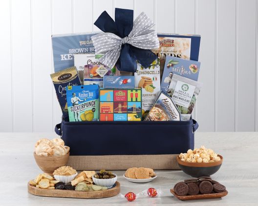 Item 3873 - Gourmet Treasures Gift Basket FREE SHIPPING 50% Save Original Price is $ 99.95