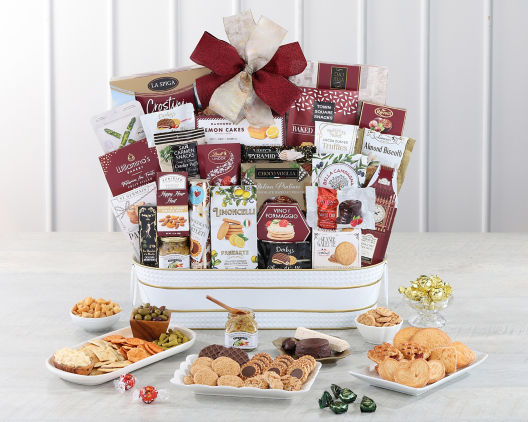 Suggestion - Grand Gourmet Sweet and Savory Gift Basket  Original Price is $295