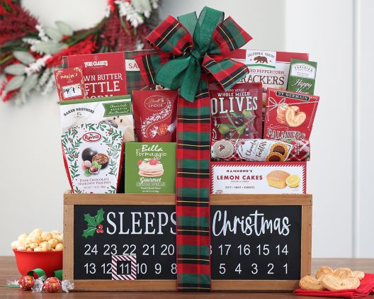 Item 3903 - Sleep 'til Christmas Countdown Crate FREE SHIPPING